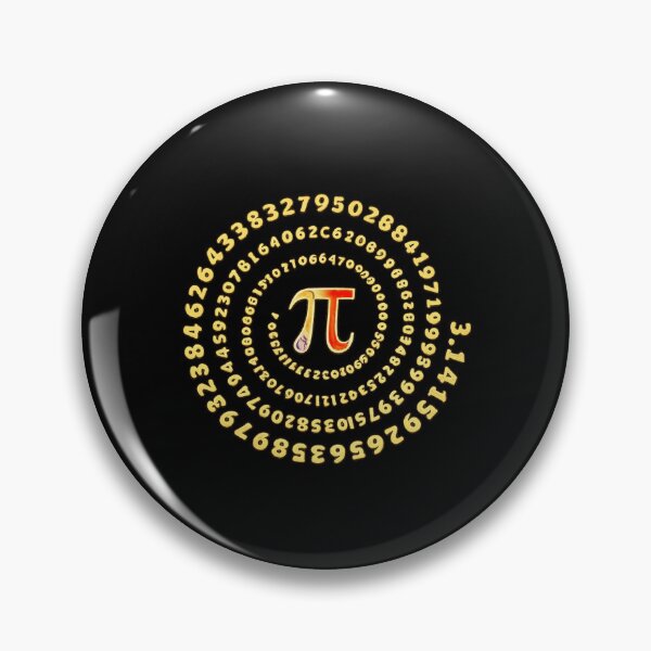Item preview, Golden Pi Spiral Mathematical Geek Design designed and sold by Ekonolotie.