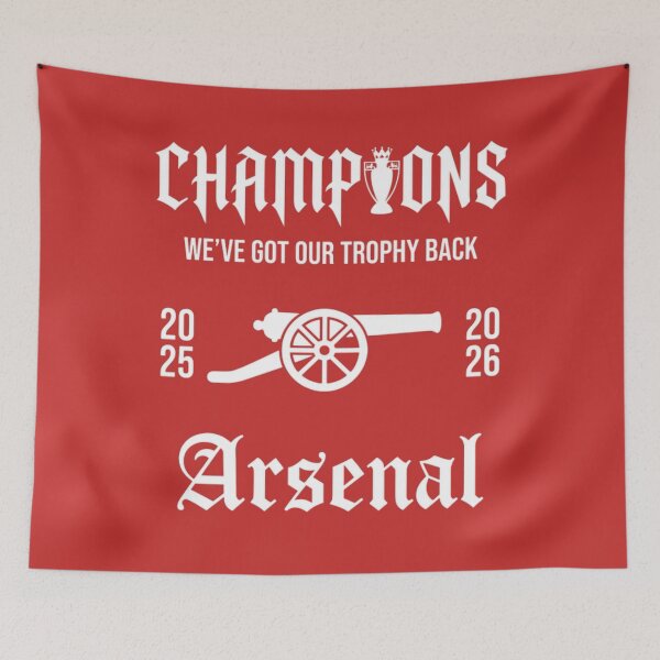 Item preview, Arsenal Champions Trophy Back Classic T-Shirt designed and sold by BlitCrankMath.
