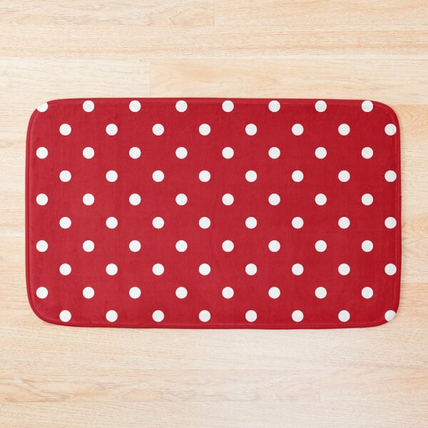 Item preview, Red polka dot pattern designed and sold by MistyLakeArt.
