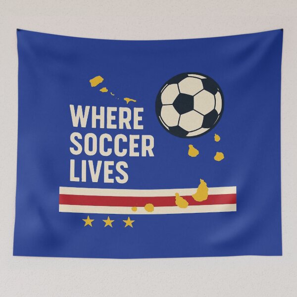 Item preview, Where Soccer Lives - Cape Verde designed and sold by Endeva4eva.