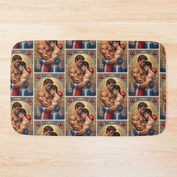 Item preview, Passionate Embrace of Two Boxers designed and sold by ZhivanCrimson.