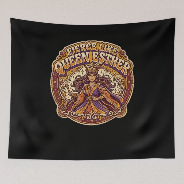 Item preview, Fierce Like Queen Esther Vintage Design designed and sold by snowry.