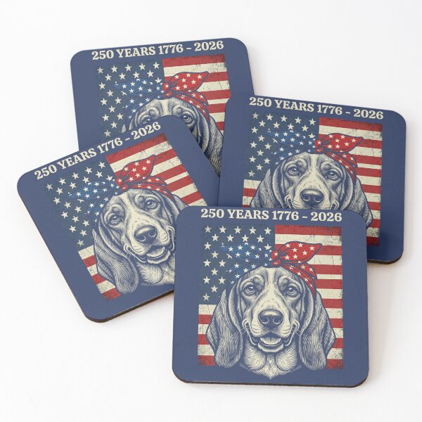 Item preview, 250 Years 1776-2026 Patriotic Dog Bandana USA Flag designed and sold by d247.