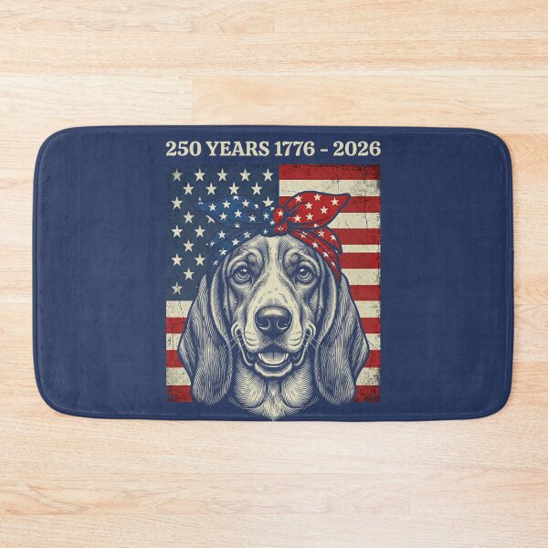 Item preview, 250 Years 1776-2026 Patriotic Dog Bandana USA Flag designed and sold by d247.