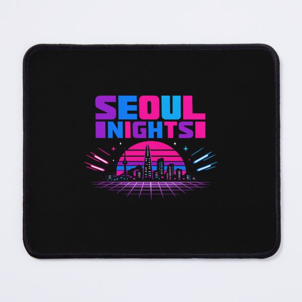 Item preview, Seoul Nights Retro Travel Tee | Vintage Graphic Shirt designed and sold by SJarts Creative Studio.