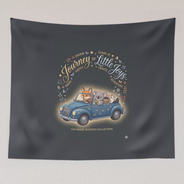 Item preview, Cute Animal and Vintage Car Graphic designed and sold by Originaledesign.