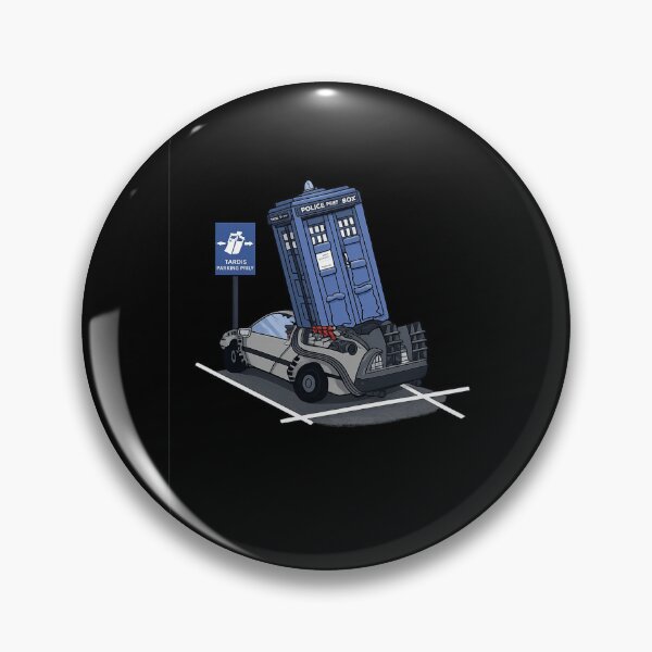 Item preview, Tardis Parking Only Funny Sci Fi Time Travel Design designed and sold by Ekonolotie.