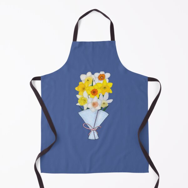 Item preview, Daffodil flower bouquet illustration  designed and sold by Floralfusion.