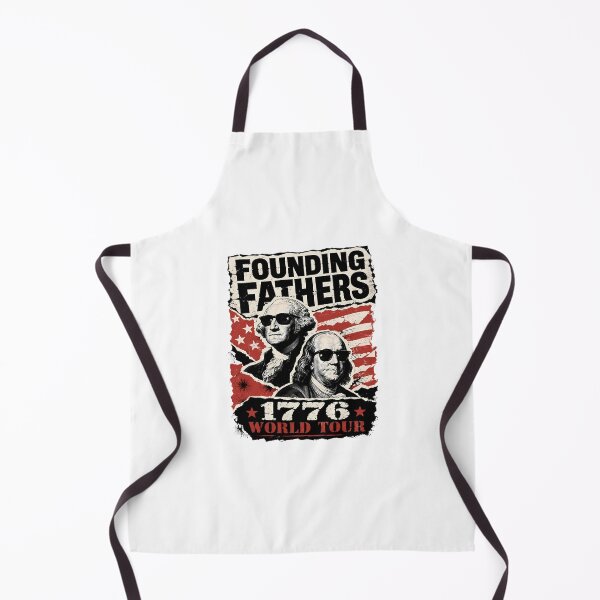 Item preview, Founding Fathers 1776 World Tour Vintage Patriotic Rock Concert designed and sold by chattsuede.