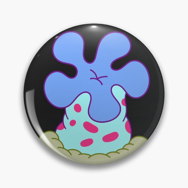 Item preview, Bikini Botton BLUE  FLOWER 2 - SpongeBob designed and sold by DibujandoPorfa.