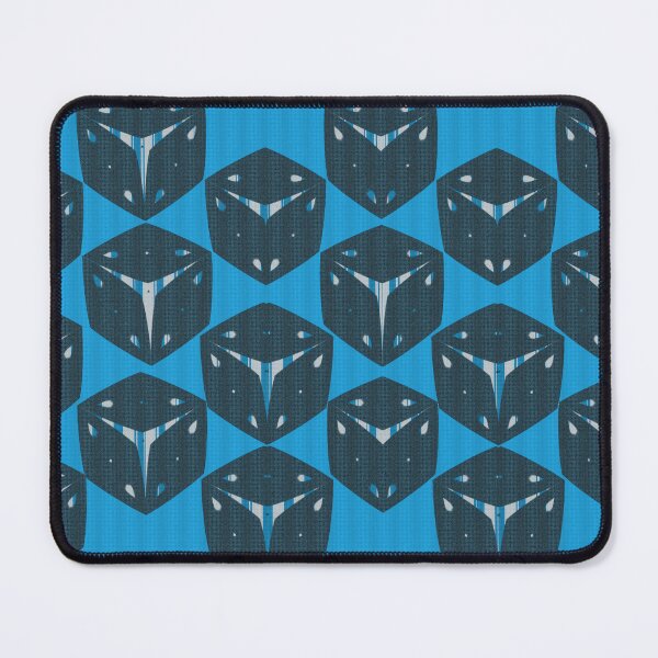 Item preview, Azure Cube Mosaic Pattern designed and sold by AirCrayons27.