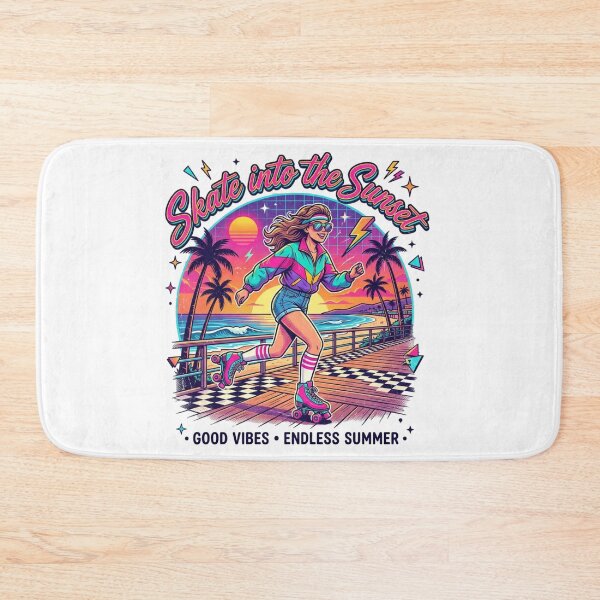 Item preview, Retro Dreams Never Fade Away Shirt, Vintage Roller Skating Tee, 80s Neon Sunset Graphic T-Shirt, Retro Skater Gift designed and sold by paul9705.