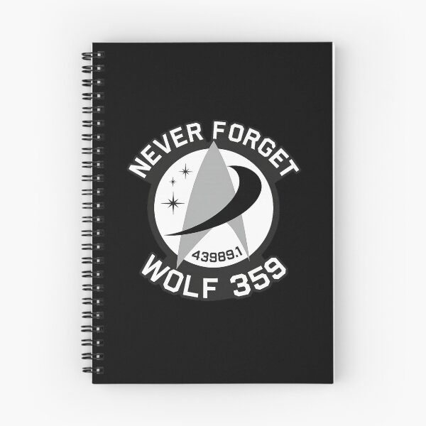 Item preview, Never Forget Wolf 359 Retro Space Memorial Design designed and sold by Ekonolotie.
