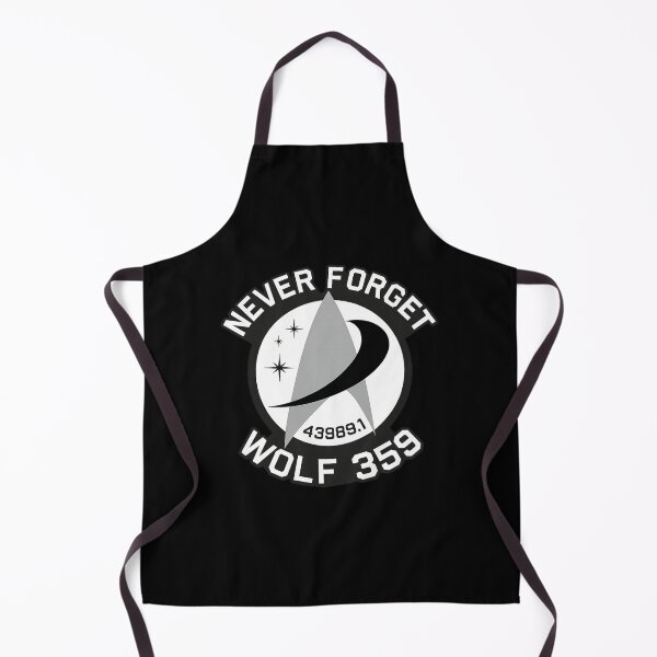 Item preview, Never Forget Wolf 359 Retro Space Memorial Design designed and sold by Ekonolotie.