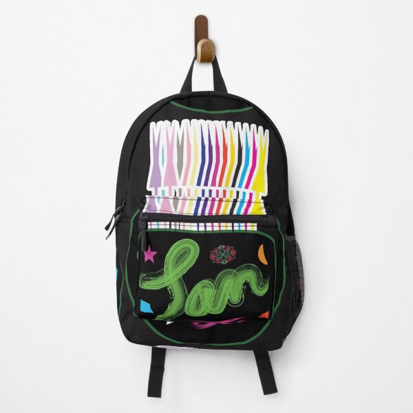 Item preview, Vibrant Neon Script on Black designed and sold by NornAxiom.