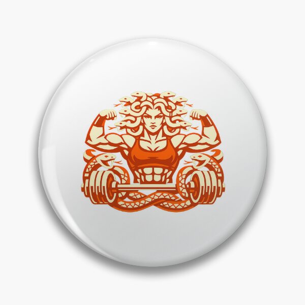 Item preview, Medusa Bodybuilding Powerlifting Gym Goddess designed and sold by chattsuede.