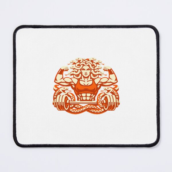 Item preview, Medusa Bodybuilding Powerlifting Gym Goddess designed and sold by chattsuede.