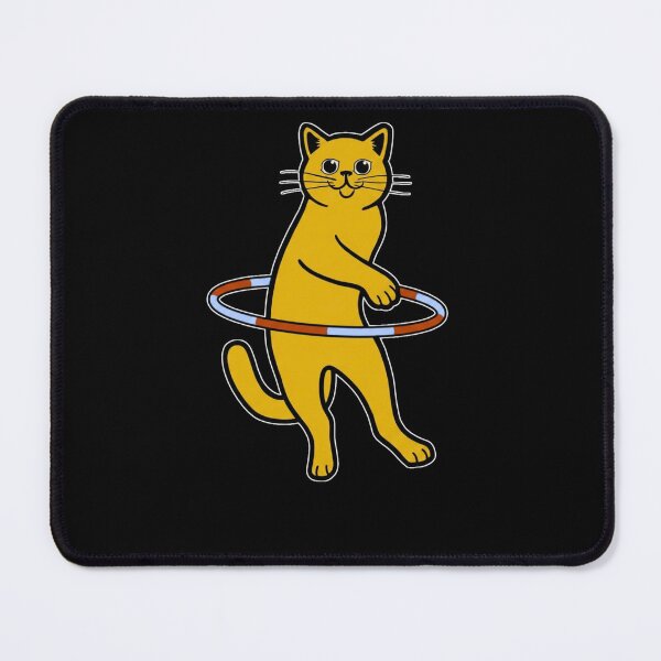 Item preview, Funny Hula Hoop Cat Shirt - Retro Orange Cat Lover Gift designed and sold by Cust-tshirts.