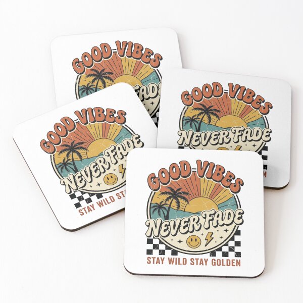 Item preview, Good Vibes Never Fade Shirt, Retro Sunset Graphic Tee, Vintage Beach T-Shirt, Boho Summer Shirt, Unisex Positive Vibes Tee designed and sold by paul9705.