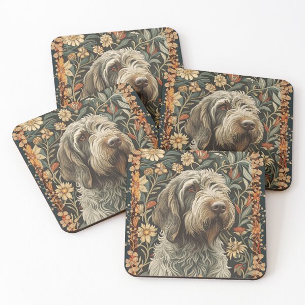 Item preview, Korthals Griffon or Wirehaired Pointing Griffon designed and sold by AntiqueImages.