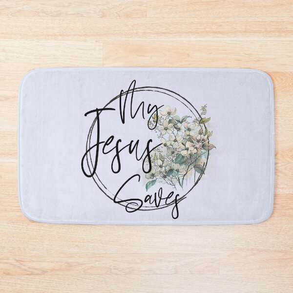 Item preview, Jesus Saves designed and sold by Simply Inspirational Shop.