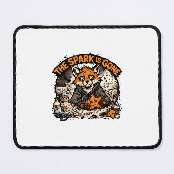 Item preview, The Spark Is Gone Fox Burnt Out Creative designed and sold by chattsuede.