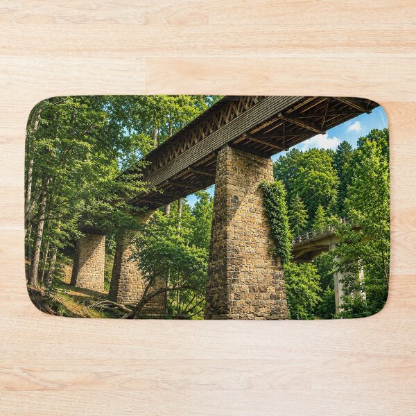 Item preview, Clarkson-Legg Covered Bridge sticker alternate design designed and sold by gotucoveredart.