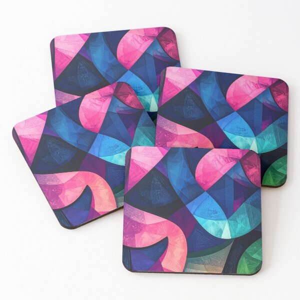 Item preview, interlocking abstract segments designed and sold by psychoshadow.