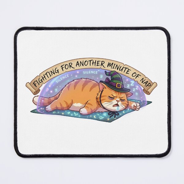 Item preview, Nap Time Struggle - Cat Lover Funny Sticker designed and sold by PerfectTerrible.