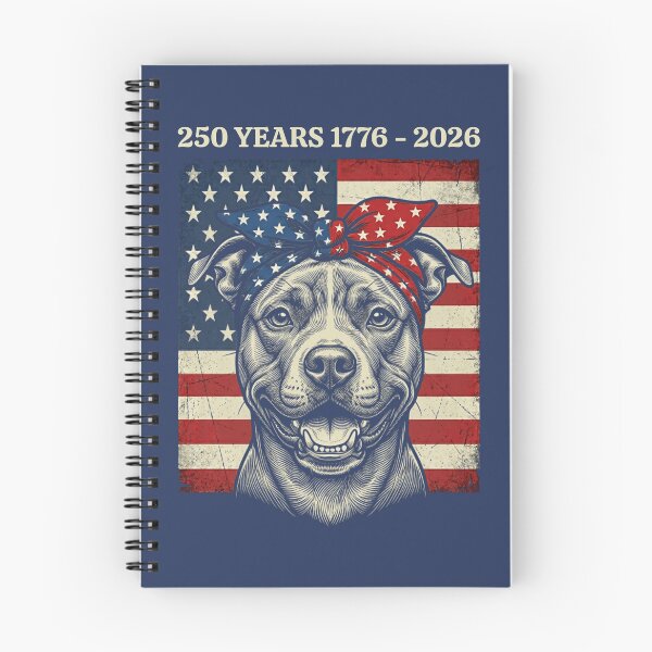 Item preview, Pit Bull American Flag 250 Years 1776-2026 designed and sold by d247.