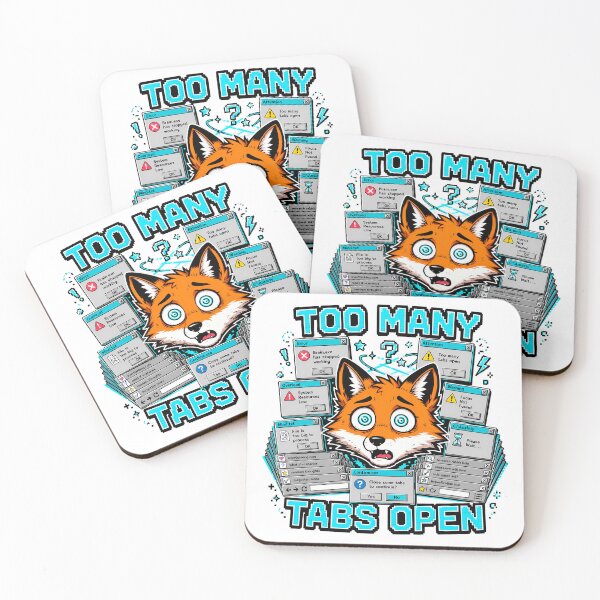 Item preview, Too Many Tabs Open ADHD Brain designed and sold by chattsuede.