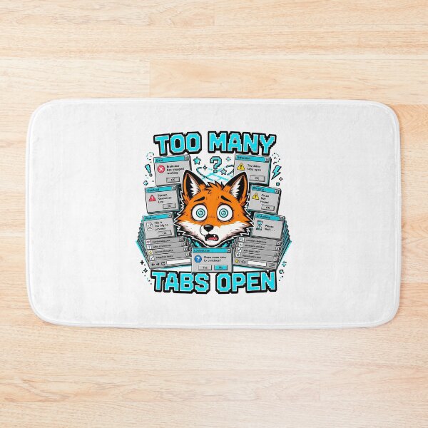 Item preview, Too Many Tabs Open ADHD Brain designed and sold by chattsuede.