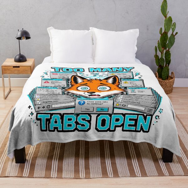 Item preview, Too Many Tabs Open ADHD Brain designed and sold by chattsuede.