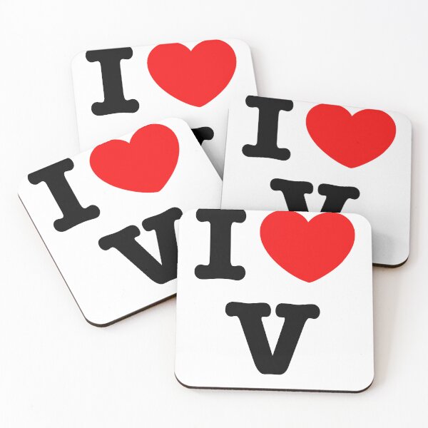 Item preview, I Heart V designed and sold by tea-rex23.