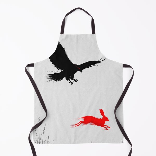 Item preview, The Hunt – Raven and Red Hare designed and sold by Ola-urb.