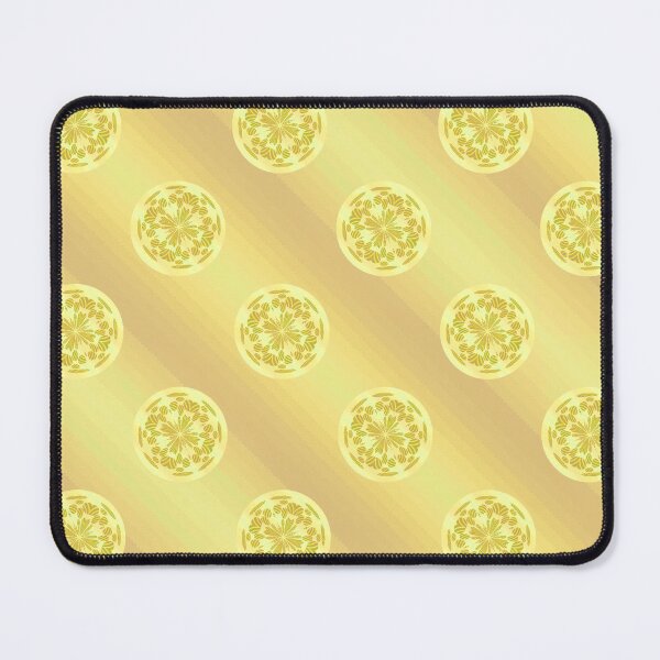 Item preview, Large Ombre Stripes and Faded Flowers In Yellow designed and sold by HHHeirlooms.