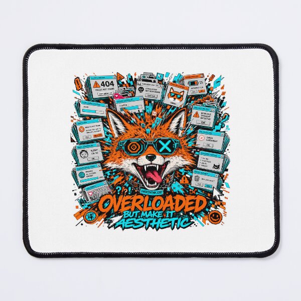 Item preview, Overloaded But Make It Aesthetic Fox Core designed and sold by chattsuede.