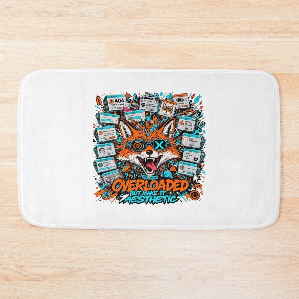 Item preview, Overloaded But Make It Aesthetic Fox Core designed and sold by chattsuede.