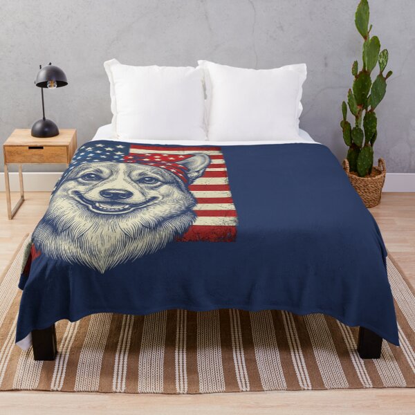 Item preview, Patriotic Corgi American Flag 250 Years 1776-2026 designed and sold by d247.