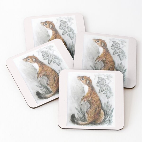 Item preview, Stoat by R E Whitaker designed and sold by Collector-RB.