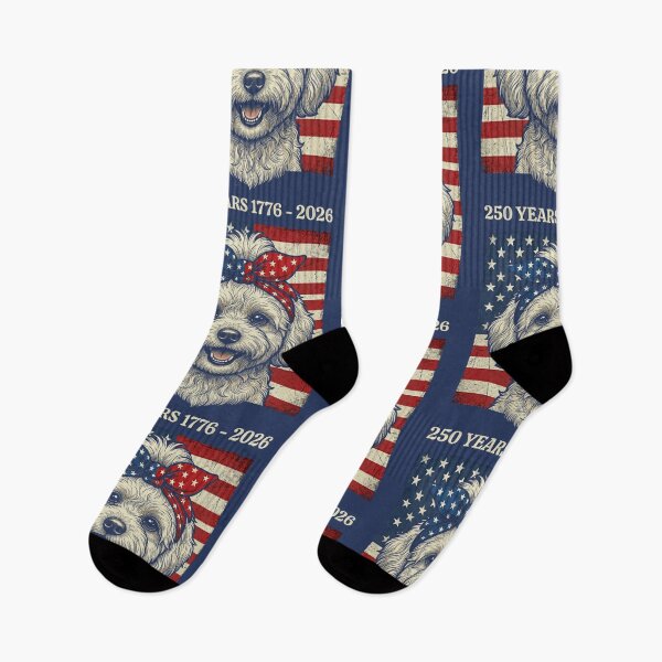 Item preview, Patriotic Dog 250 Years 1776-2026 USA Flag designed and sold by d247.