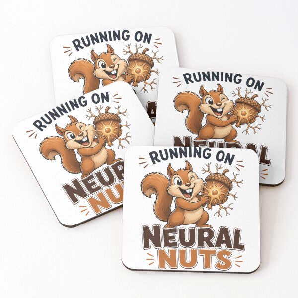 Item preview, Running on Neural Nuts designed and sold by Itai Doshin.