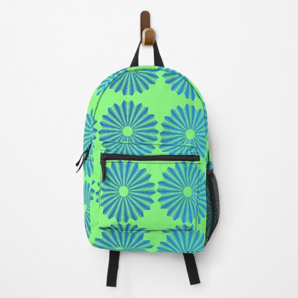 Item preview, Electric Blue Floral Radials designed and sold by AirCrayons27.
