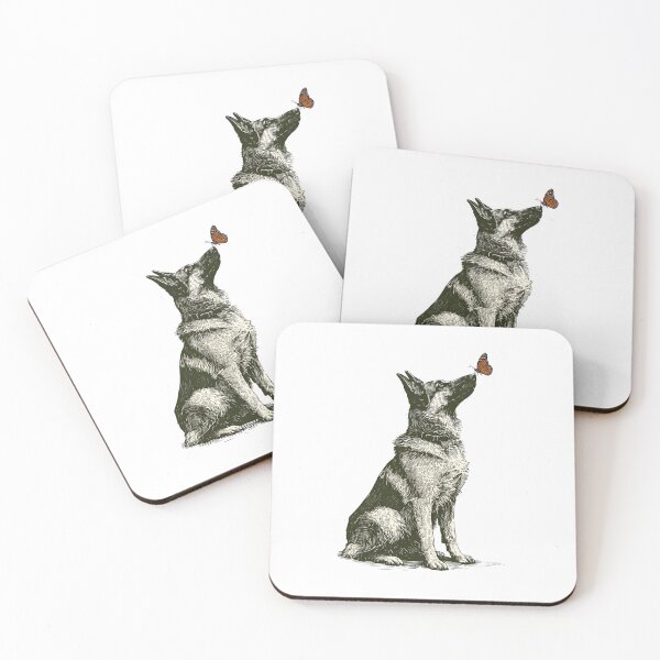 Item preview, German Shepherd Butterfly designed and sold by TeeARTHY.