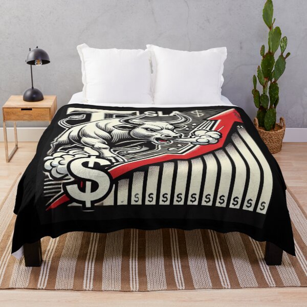 Item preview, Tesla Stock Investor EV Market Bull Run Trading Design designed and sold by TEEJAMBOREE.