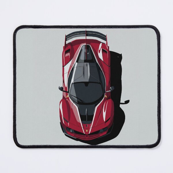 Item preview, Ferrari LaFerrari Hypercar Race Livery Top View Vector Illustration designed and sold by Motorline44.