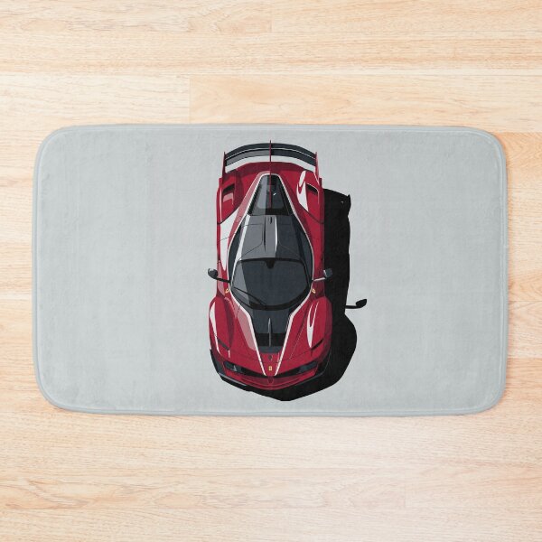 Item preview, Ferrari LaFerrari Hypercar Race Livery Top View Vector Illustration designed and sold by Motorline44.