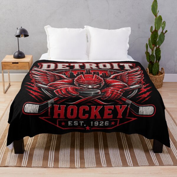 Item preview, Detroit Hockey Vintage Sports Logo | Red Winged City Hockey Design designed and sold by TKOprintdesigns.