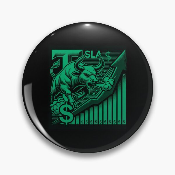 Item preview, Tesla Stock Investor EV Market Bull Run Trading Design designed and sold by TEEJAMBOREE.