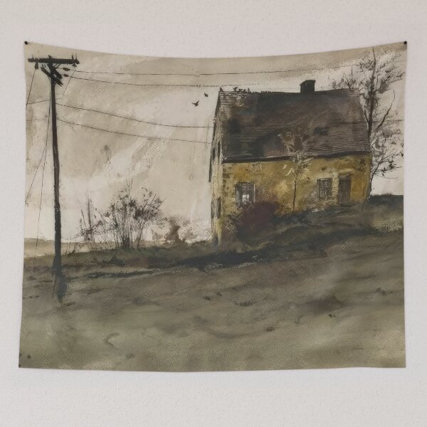 Item preview, Andrew Wyeth - Andrew Wyeth art - Andrew Wyeth artwork - Andrew Wyeth paintings designed and sold by KirstenShShop.